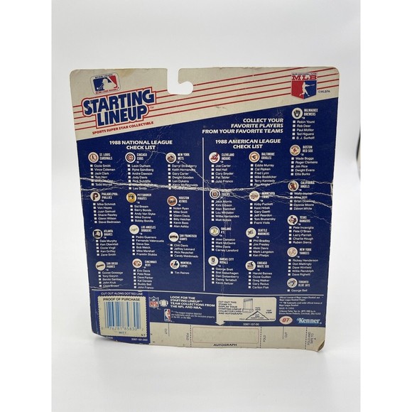 MIKE WITT - California Angels Starting Lineup MLB SLU 1988 Rookie Figure & Card - Picture 5 of 5